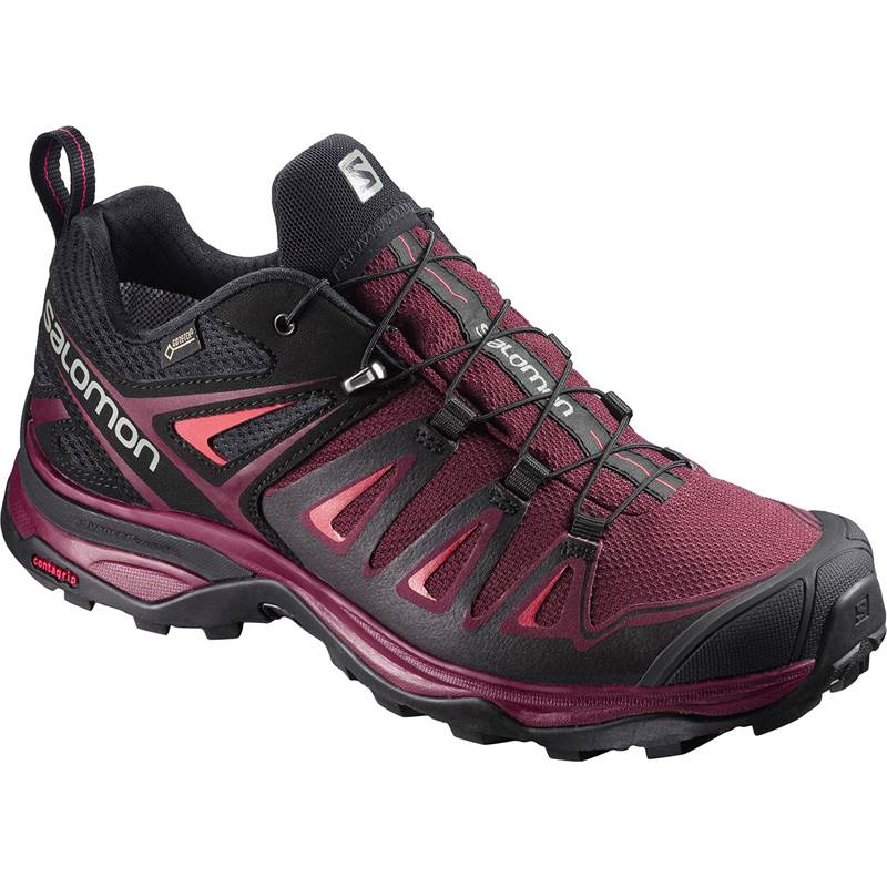 Salomon X Ultra 3 GTX Womens Hiking Shoes-1
