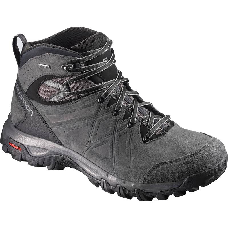 Salomon Evasion 2 Mid Leather GTX Mens Hiking Boots-1