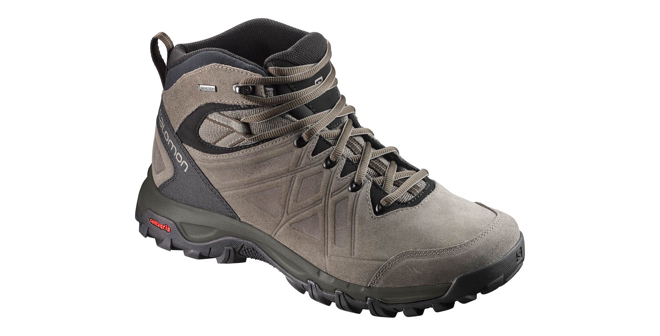 Salomon Evasion 2 Mid Leather GTX Mens Hiking Boots OutdoorGB