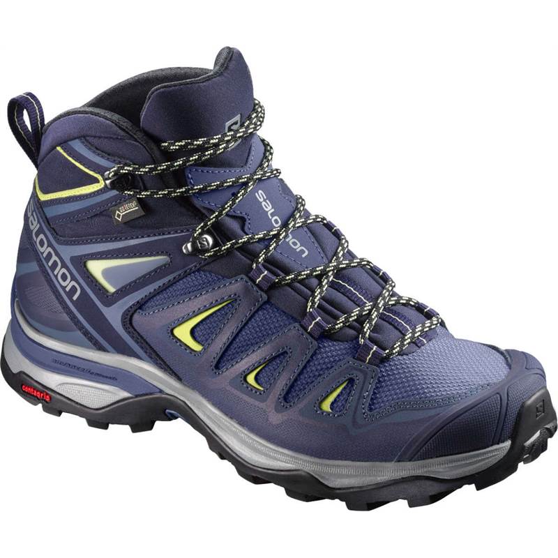 Salomon X Ultra 3 Wide Mid GTX Womens Hiking Boots-1