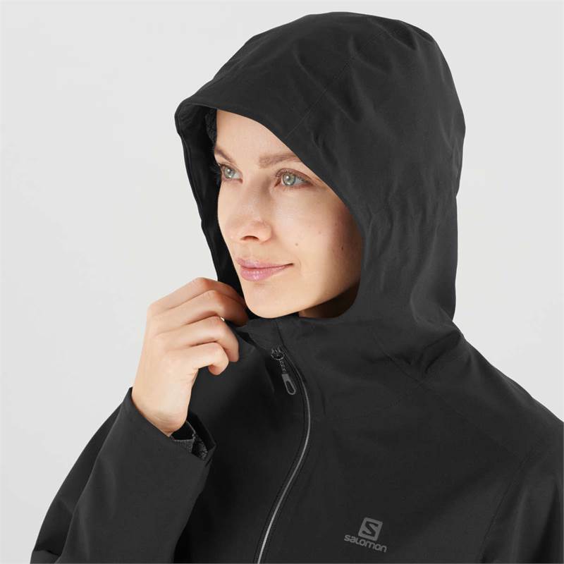 Salomon Womens La Cote Flex 2.5L Waterproof Jacket-2