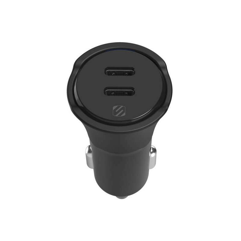 Scosche PowerVolt PD40 Dual-Port USB-C Car Charger-2