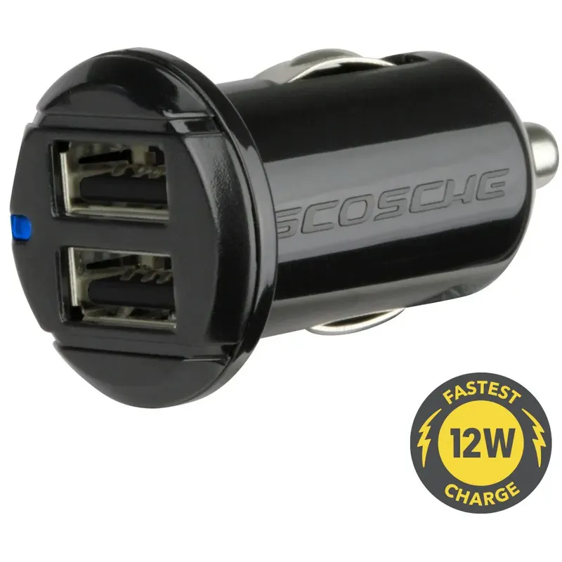 Scosche reVOLT 12W Dual USB Car Charger-2