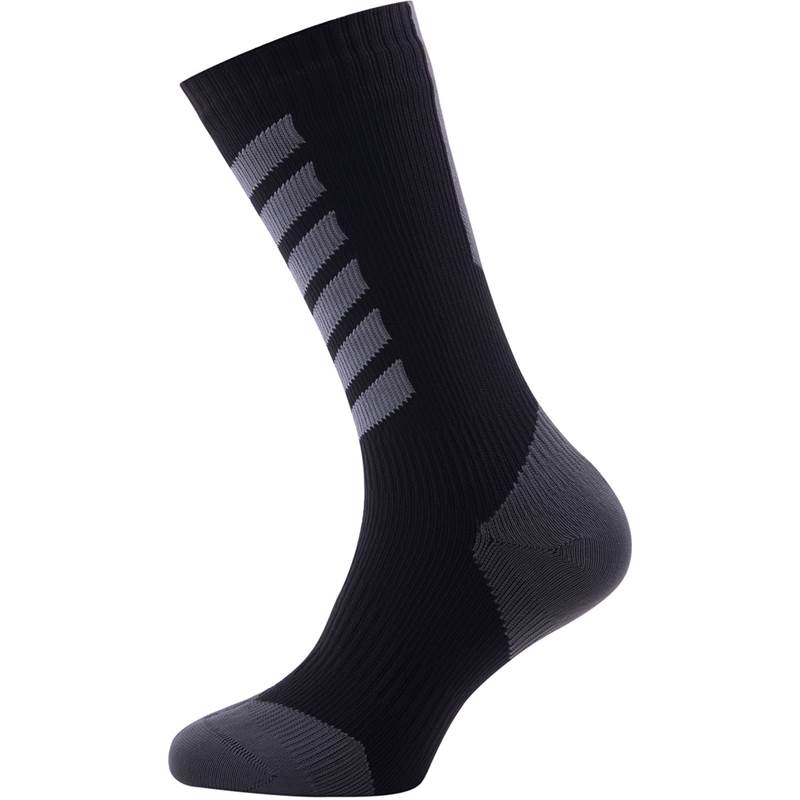 SealSkinz MTB Mid Length Mid Weight Waterproof Socks with Hydrostop and Merino Wool-2