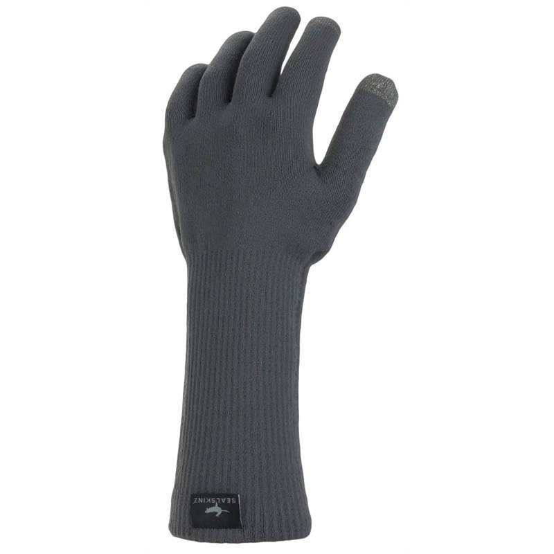 Sealskinz Waterproof All Weather Ultra Grip Knitted Gauntlet Gloves-3