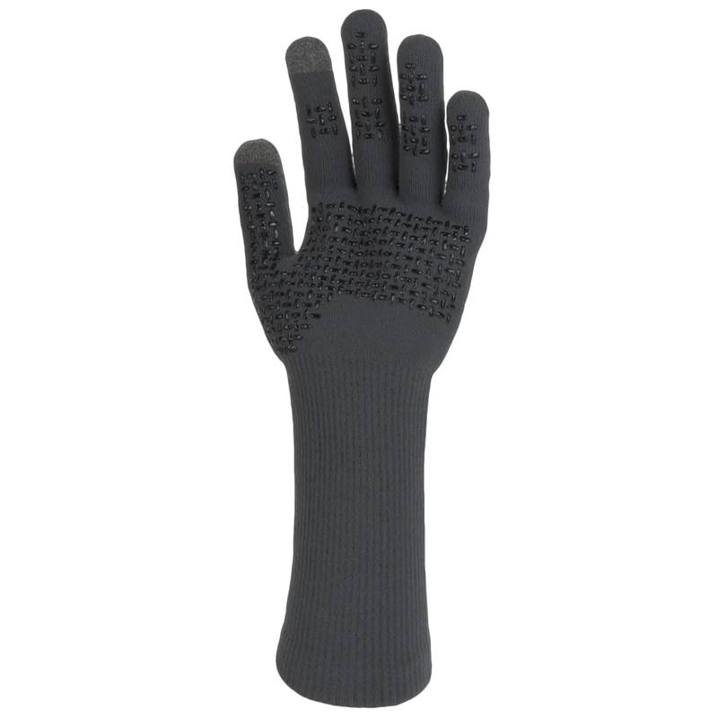 Sealskinz Waterproof All Weather Ultra Grip Knitted Gauntlet Gloves-4