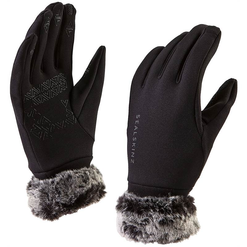 SealSkinz Womens Stretch Fleece Nano Lux Gloves-1