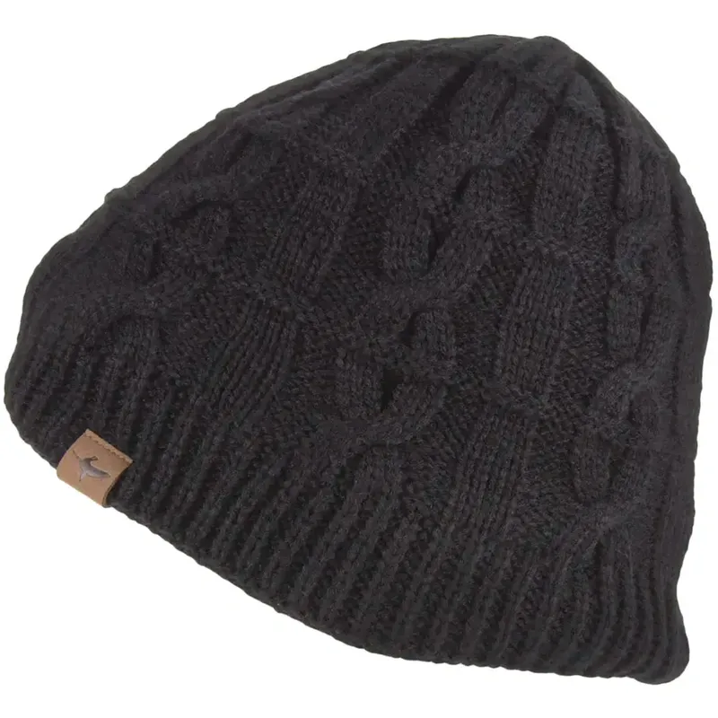 Sealskinz Waterproof Cold Weather Cable Knit Beanie Hat-2