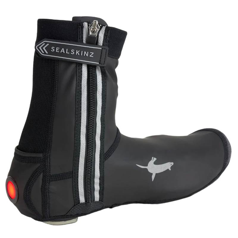 Sealskinz All Weather LED Open Sole Cycle Overshoes-1