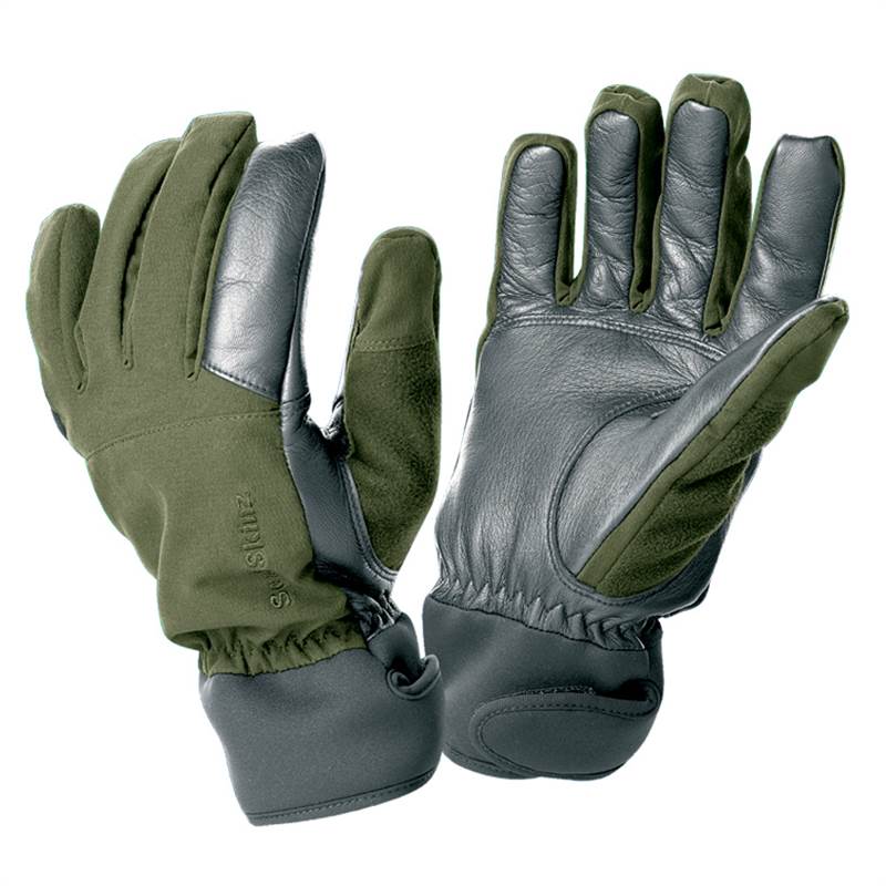 Sealskinz Waterproof Hunting Gloves - Olive Green-3