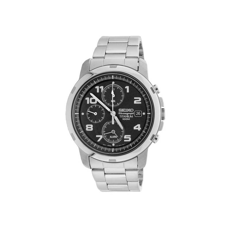 Seiko Gents Titanium Chronograph Watch SNA113-1