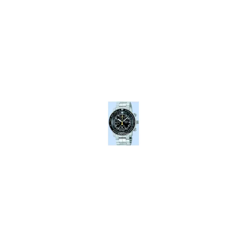 Seiko Flight Gents' Chronograph Watch Sna411-2