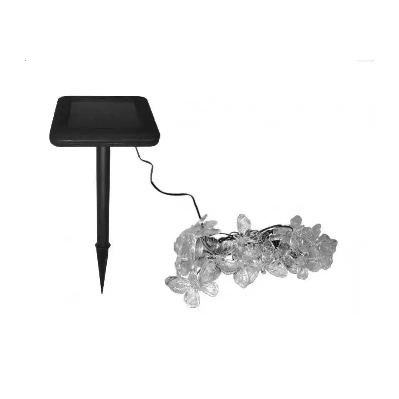 Solar Powered Colour Changing Butterfly Light String 20 LED-3