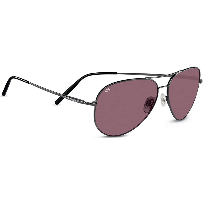 Serengeti Medium Aviator Sunglasses-2