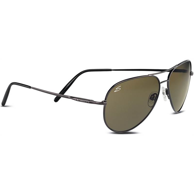 Serengeti Medium Aviator Sunglasses-4
