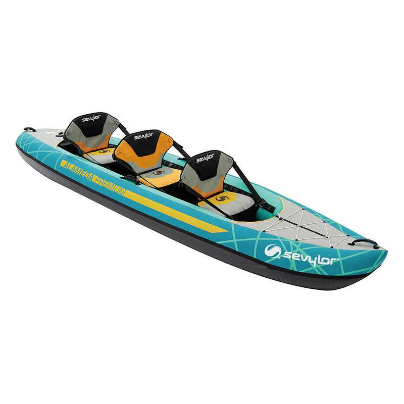 Sevylor Alameda Premium 2 plus 1 Person Inflatable Kayak-1