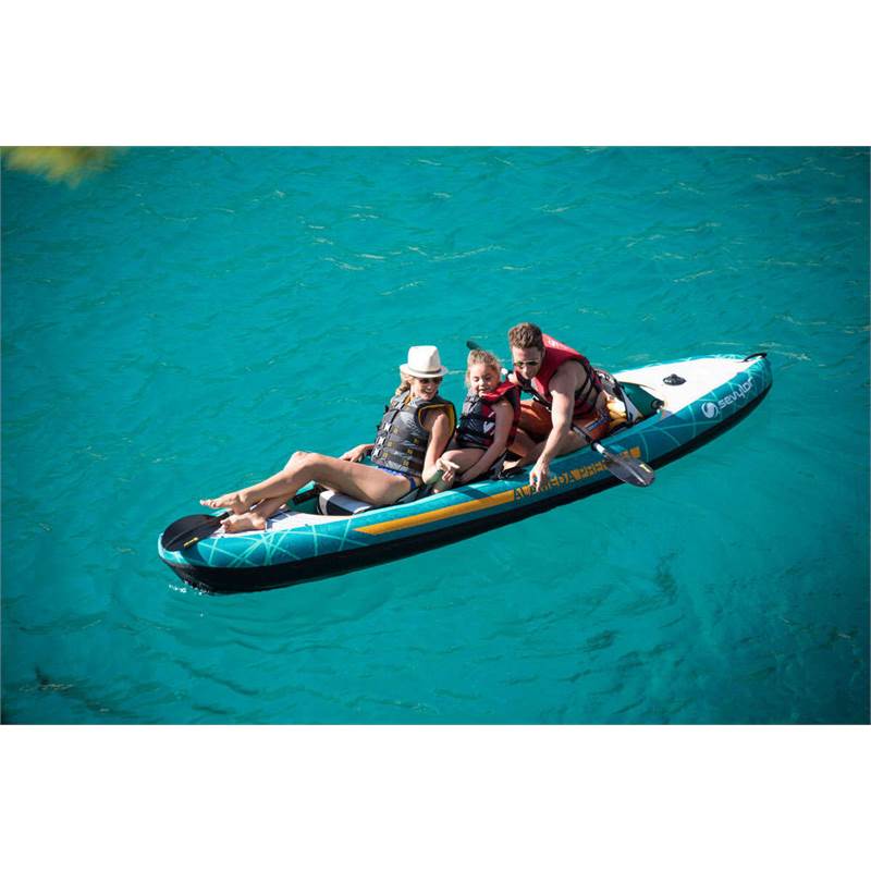 Sevylor Alameda Premium 2 plus 1 Person Inflatable Kayak-4