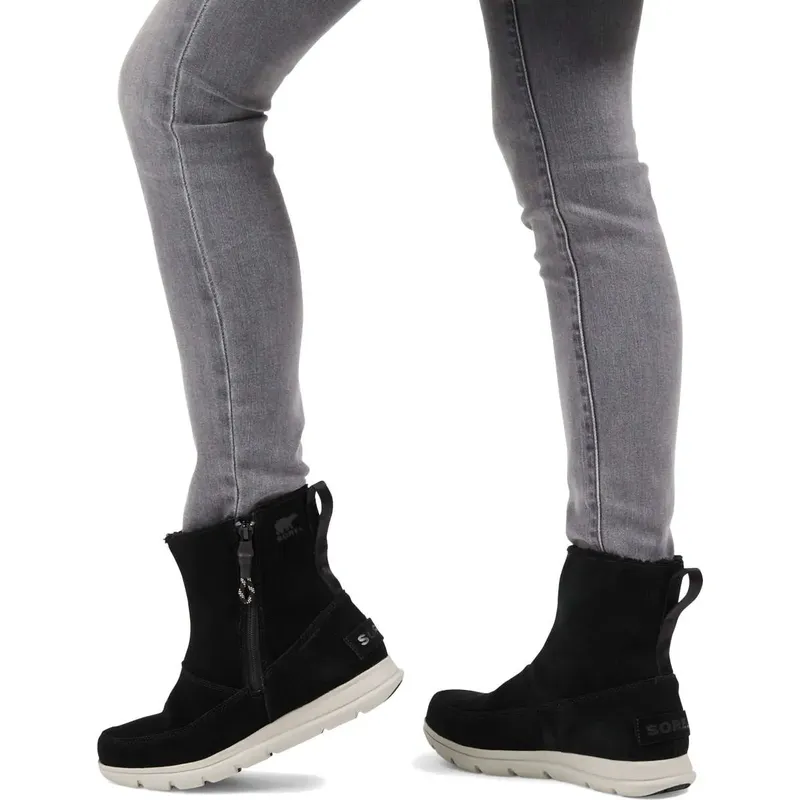 Sorel Womens Explorer Zip Insulated Waterproof Boots-4