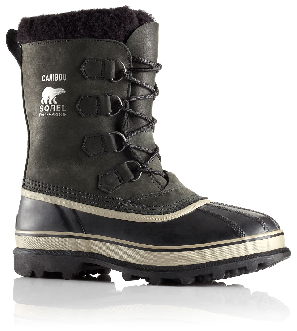 sorel waterproof black boots