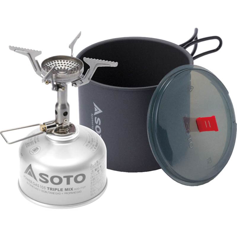 Soto New River Pot and Amicus Stove without Igniter-1