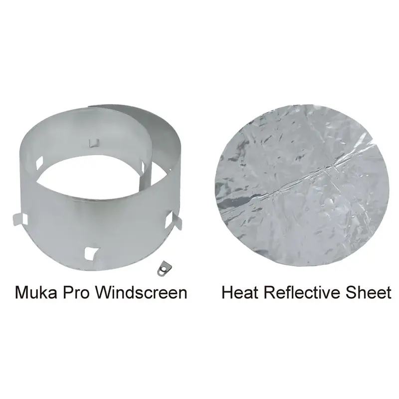 Soto Muka Stove Windscreen & Heat Reflective Sheet-3