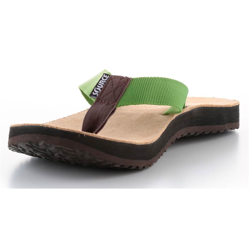Source Djibouti Leather Mens Flip Flops-3