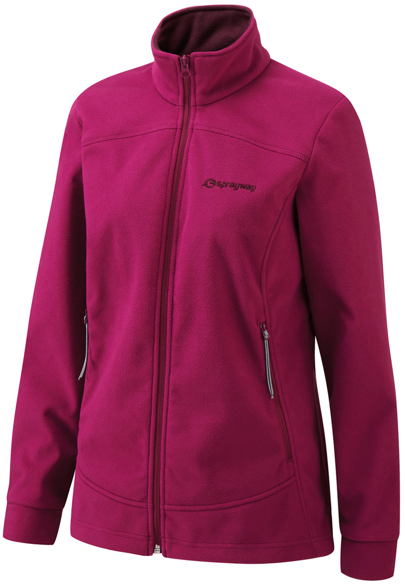Sprayway Aurora Womens Windproof Fleece Jacket is breathable and ...