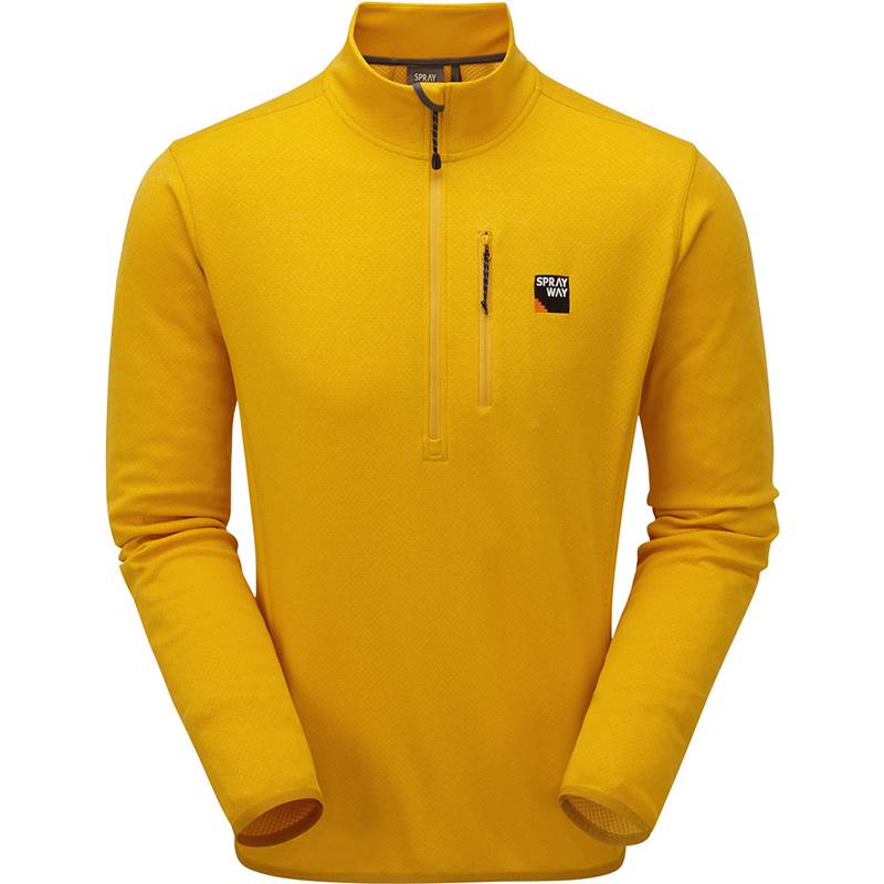 Sprayway Mens Mutsu Half-Zip Fleece Top-2