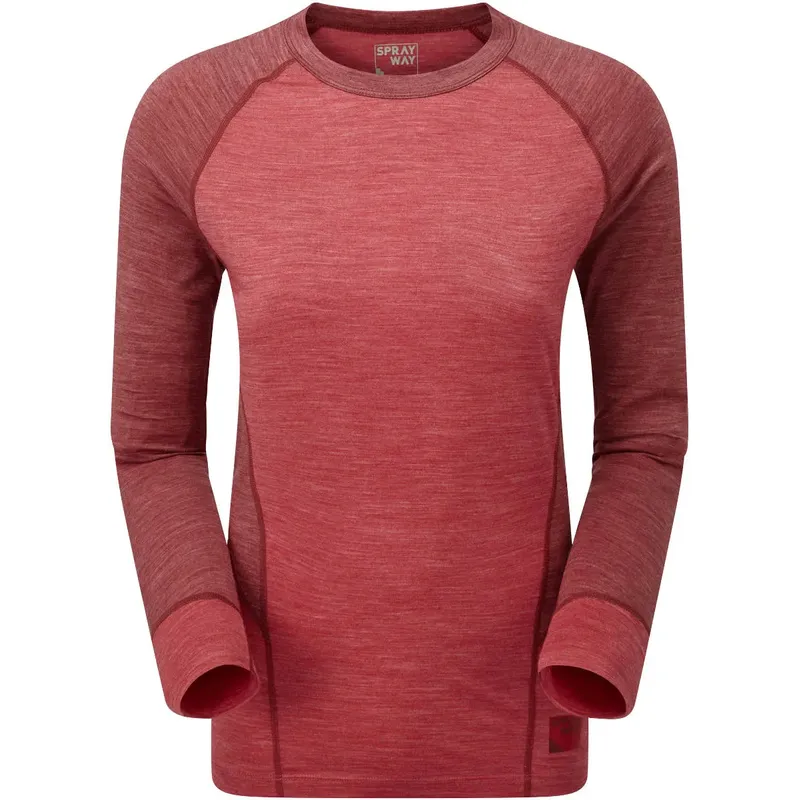 Sprayway Womens Kara Crew Baselayer Top-2