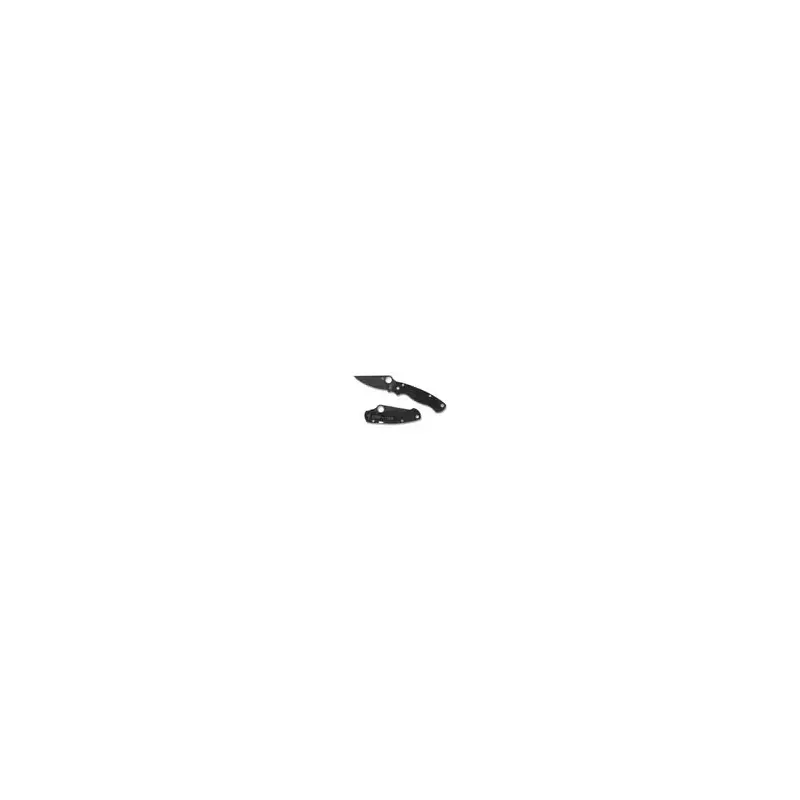 Spyderco Para Military2 Black Blade Knife C81GBK2-2