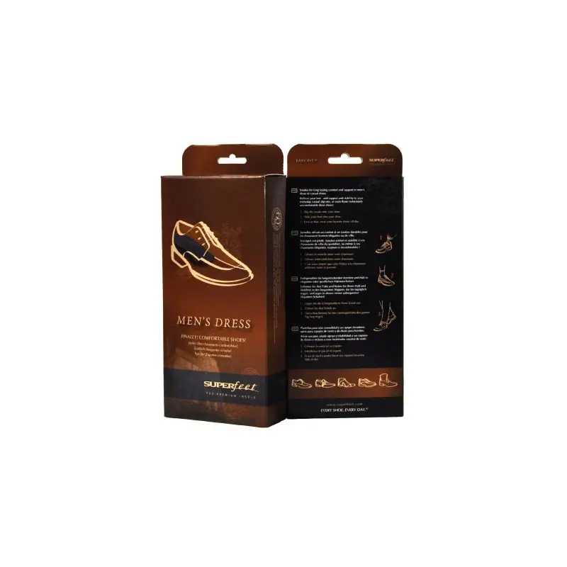Superfeet Easyfit Mens 3/4 Insoles-3