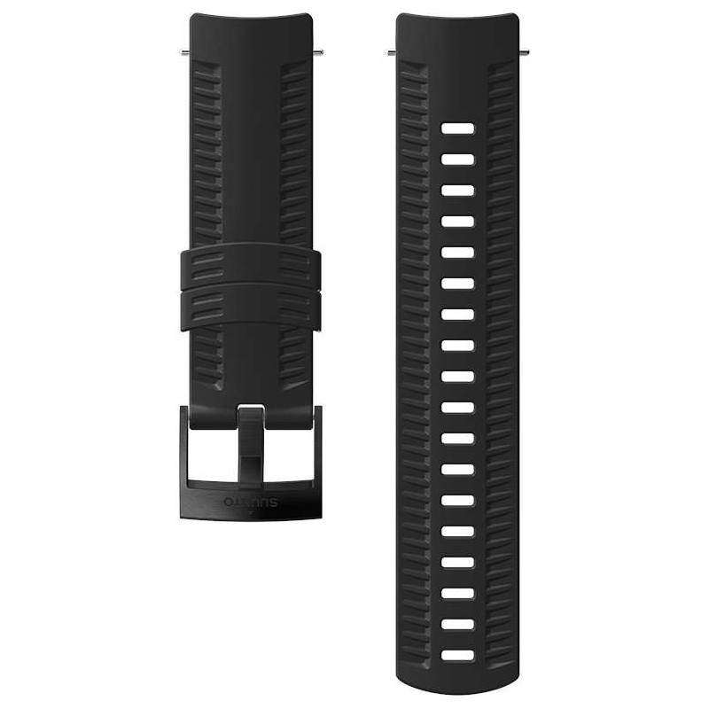 Suunto 24mm Athletic 2 Silicone Strap Black Black M-1