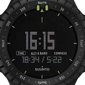 Suunto Core All Black Watch OutdoorGB