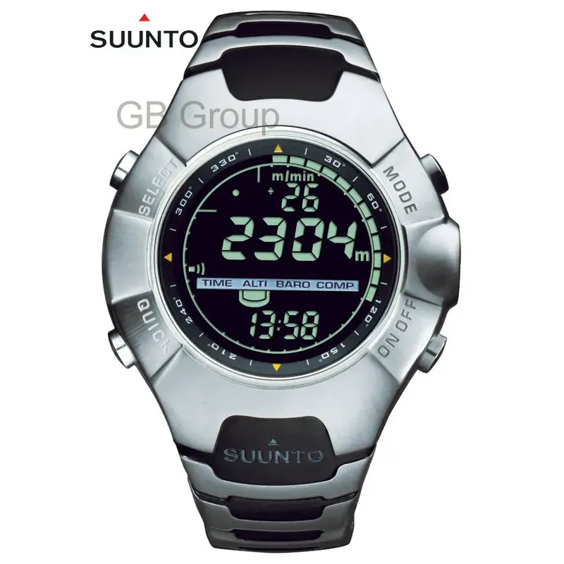Suunto Observer ST Stainless Steel Black Face Watch-3