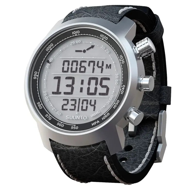 Suunto Elementum Terra Positive Black Leather Watch-3