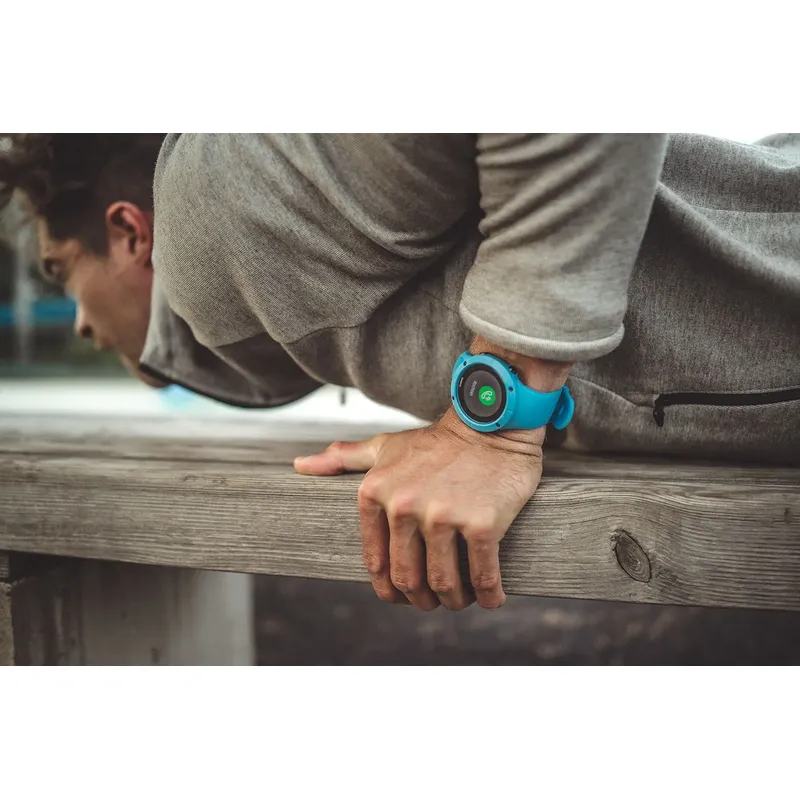 Suunto Spartan Trainer Wrist HR Blue GPS Multisport Watch HRM Bundle-2