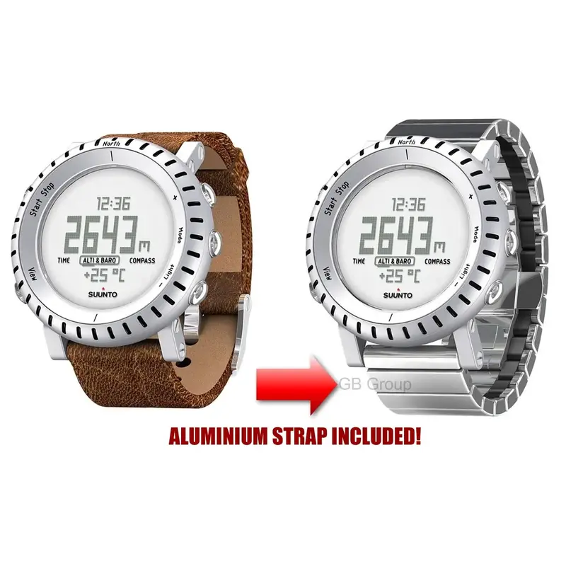 Suunto Core Aluminium Leather Watch-1