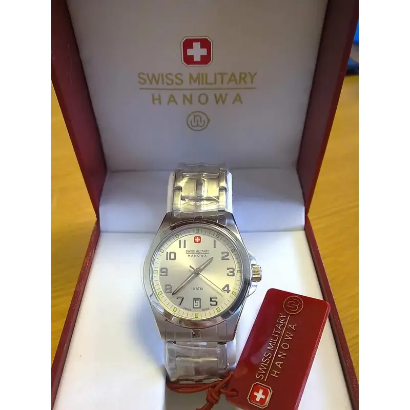 Swiss Military Hanowa Tomax White Face Ladies Watch-4