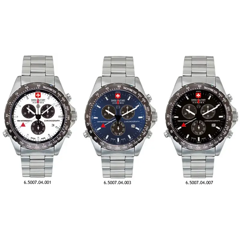 Swiss Military Navigator  Chronograph Alarm Watch-3
