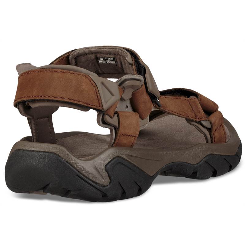 Teva Mens Terra Fi 5 Universal Leather Sandals-4