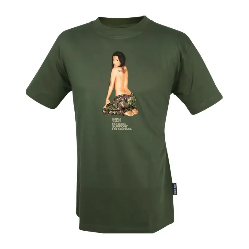 Web-Tex  Pin-Up T-Shirt (Para Girl)-2