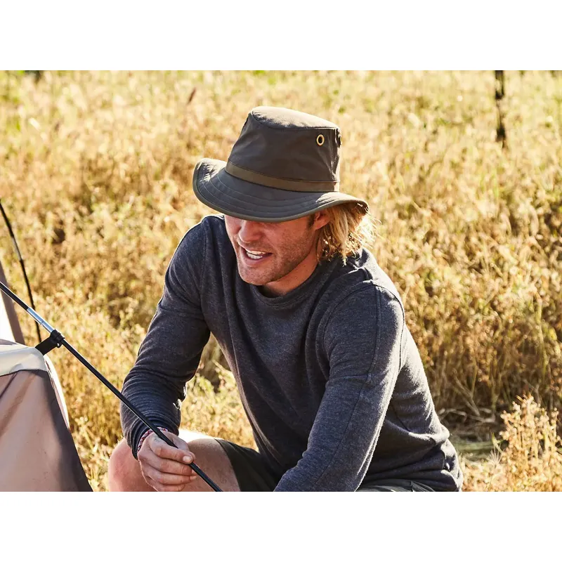 Tilley Unisex TWC7 Outback Waxed Cotton Hat-3