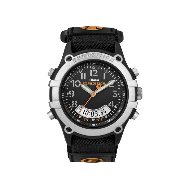 timex mens expedition trail chronograph resin combo watch