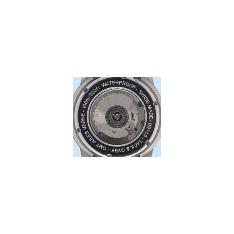 TNG Gmt Jules Verne Carbon Dial Watch-3