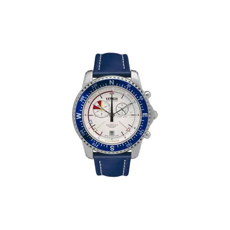 TNG Sailmaster White Dial Sailing Watch-3