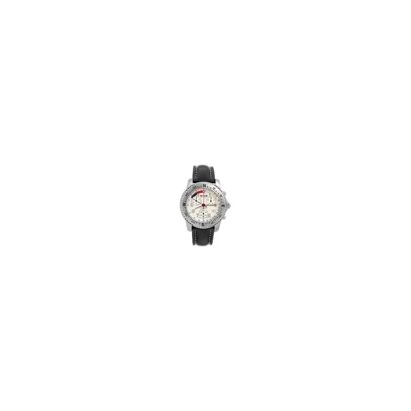 TNG Racemaster Gents White Dial Watch-2