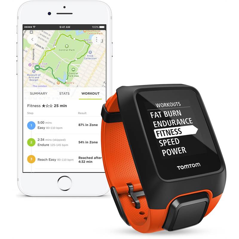 tomtom adventurer strap orange