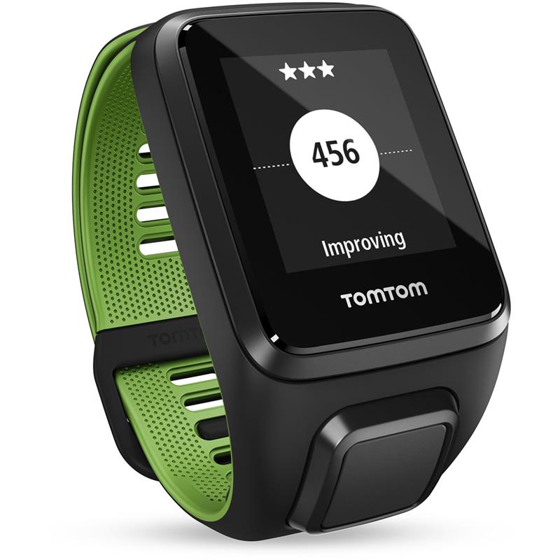 TomTom Runner 3 HR Music GPS Watch with Small Strap