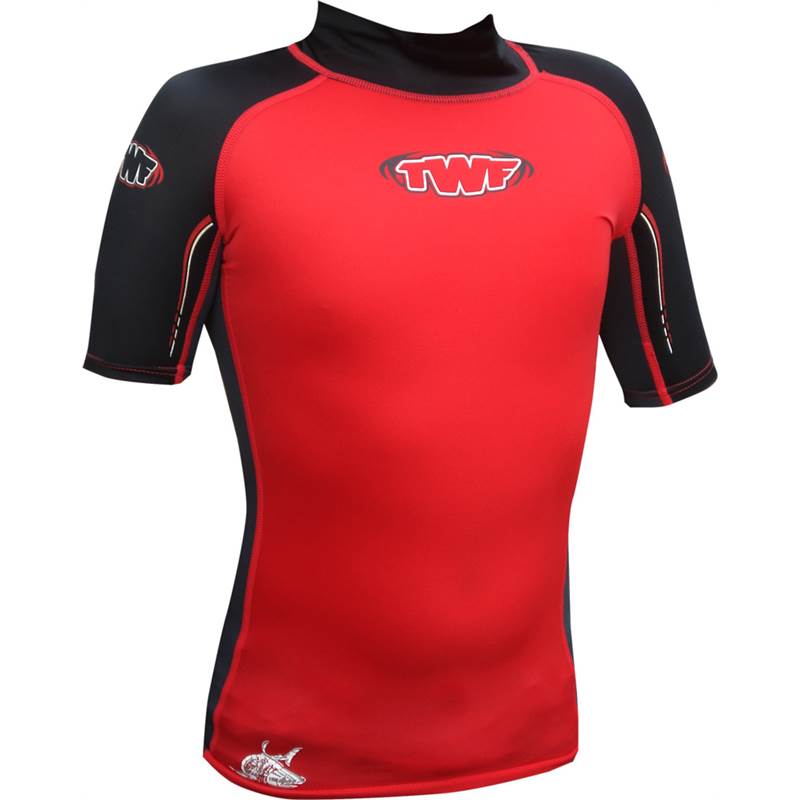 The Wetsuit Factory Short Sleeve Kids Rash Vest-4