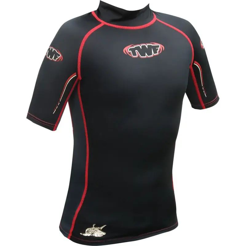 The Wetsuit Factory Short Sleeve Kids Rash Vest-5